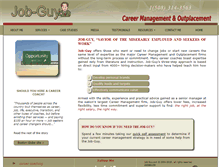 Tablet Screenshot of job-guy.com